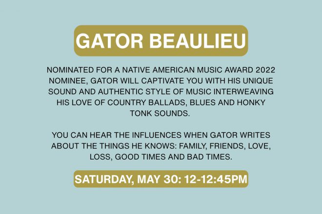 2026 DO MUSIC AT THE CUBE- ARTIST PROFILE WRITEUPS_Gator Beaulieu